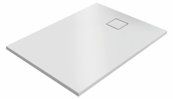 Hüppe EasyFlat - Sprchová vanička 1000x800 mm, biela EF0203.055