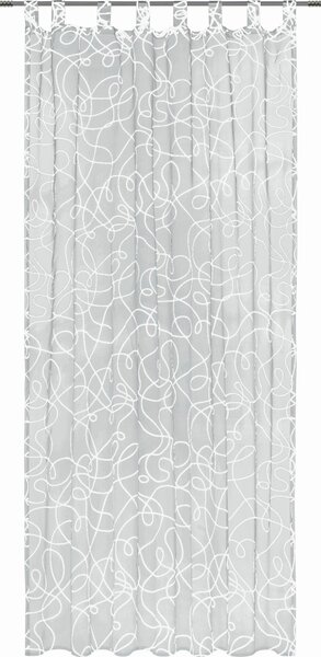 ZÁVES S PÚTKAMI, priehľadné, 140/245 cm Boxxx - Záclony & závesy