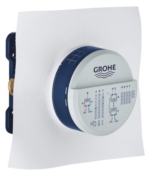 GROHE Smart Set 2 - Sprchový systém pod omietku, SmartControl, chróm