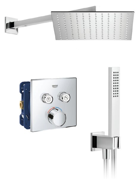 GROHE Smart Set 2 - Sprchový systém pod omietku, SmartControl, chróm