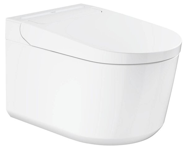 GROHE Sensia - Závesná sprchová toaleta + Rapid SLX Sada 4 v 1, alpská biela 36509SH0