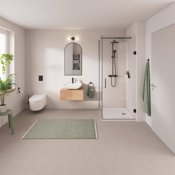 GROHE Sensia - Závesná sprchová toaleta + Rapid SLX Sada 4 v 1, alpská biela 36509SH0