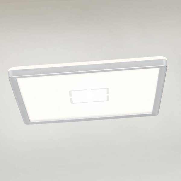 Stropné svietidlo LED Free, 29 x 29 cm, strieborná