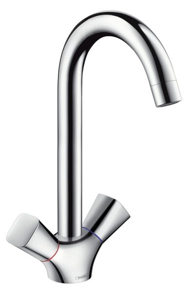 Hansgrohe Logis M31 - Drezová batéria s dvoma kohútikmi 220, 1jet, chróm 71280000