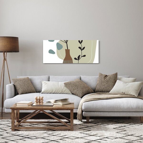 Obraz - Kvety vo váze N⁰2 (120x50 cm)