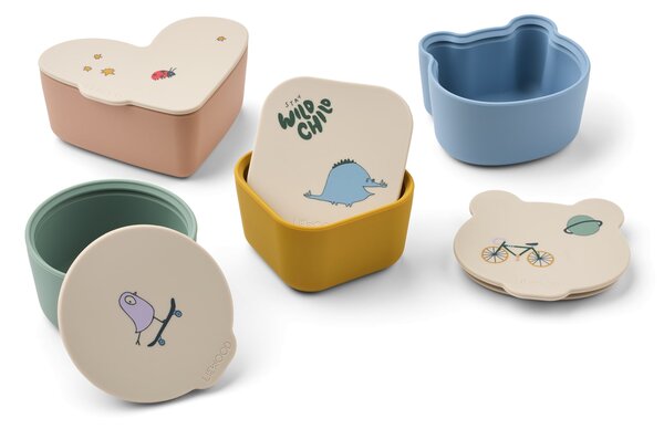 Svačinový box Toto Tamtam / Sandy – set 4 ks