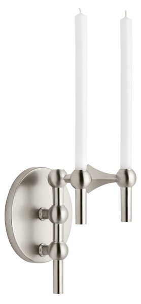 Nástenný držiak STOFF Nagel Brushed Chrome
