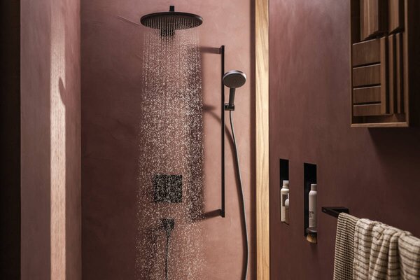 Hansgrohe Raindance Alive S - Hlavová sprcha 300 1jet, EcoSmart, čierna matná 24521670