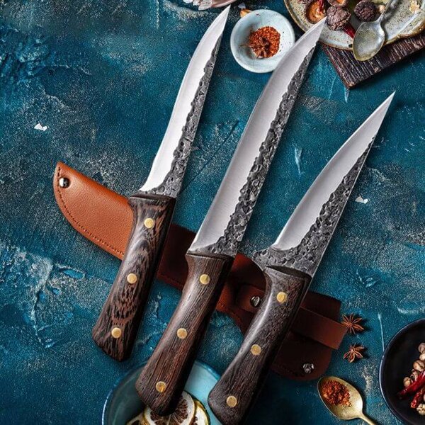 3-dielna Sada Nožov Couteaux