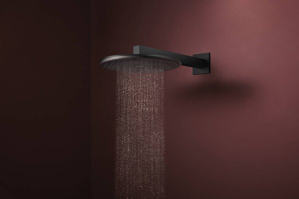 Hansgrohe Raindance Alive S - Hlavová sprcha 300 1jet, EcoSmart, čierna matná 24521670