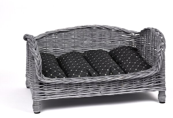 Prútené ležadlo pre zvieratá Sofa II. š. 64 x hl. 37 x v. 40(cm)