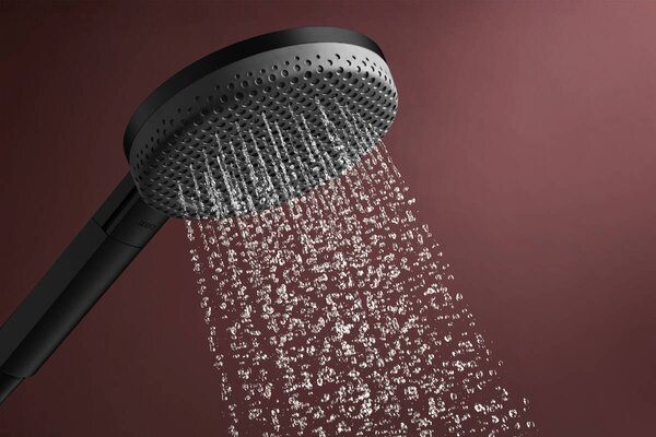 Hansgrohe Raindance Alive Select S - Ručná sprcha 125, 3jet, EcoSmart, čierna matná 24511670