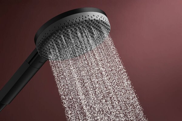Hansgrohe Raindance Alive Select S - Ručná sprcha 125, 3jet, EcoSmart, čierna matná 24511670