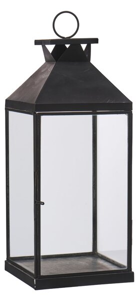 Kovový lampáš Flat Chimney 31,5 cm