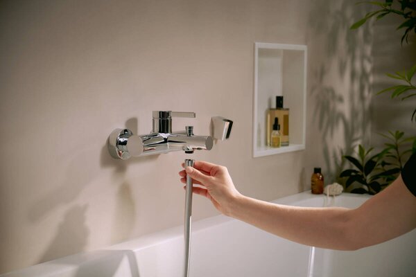 Hansgrohe Zesis S - Vaňová batéria nástenná, chróm 74420000