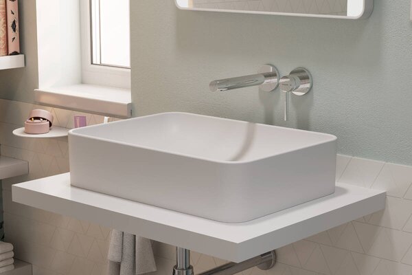 Hansgrohe Zesis S - 2-otvorová umývadlová batéria pod omietku 194 mm, chróm 74750000