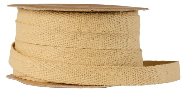 Bavlnená stuha na cievke Wheat Straw – 5 m