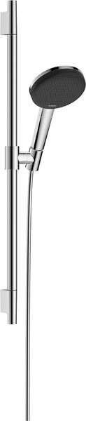Hansgrohe Raindance Alive Select S - Sprchová súprava 125, 3 jet, Ecosmart, so sprchovou tyčou Unica S Puro 65 cm, chróm 24602000