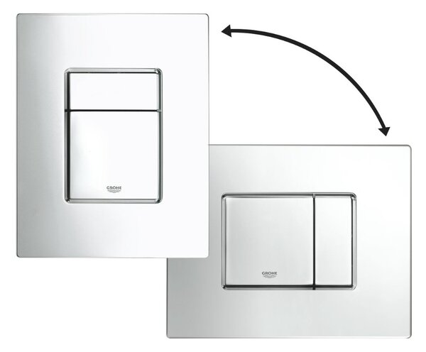 GROHE Rapid SL Projekt - Inštalačný systém pre WC, stavebná výška 1130 mm, uchýty, WC tlačidlo, chróm 38840000/set
