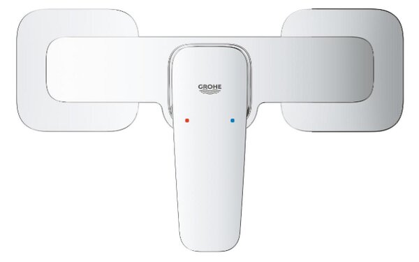 GROHE Cubeo Professional - Páková sprchová batéria na stenu, chróm 1018240000