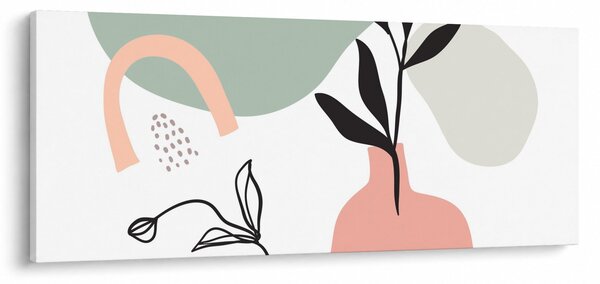 Obraz - Kvety vo váze N⁰3 (120x50 cm)