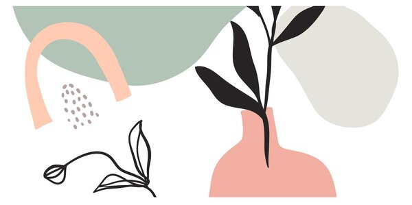 Obraz - Kvety vo váze N⁰3 (120x50 cm)
