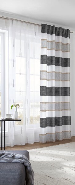 HOTOVÝ ZÁVES, priehľadné, 135/245 cm Esposa - Záclony & závesy
