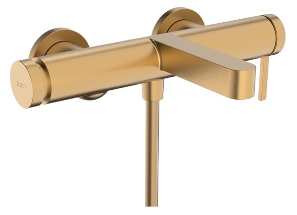Hansgrohe Finoris - Páková vaňová batéria nástenná, kartáčovaný bronz 76420140
