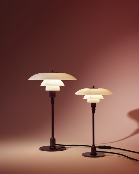 Stolná lampa PH 2/1 Glossy Burgundy