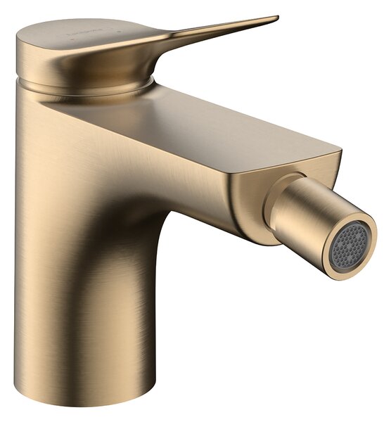 Hansgrohe Vivenis - Páková bidetová batéria s odtokovou súpravou s tiahlom, kartáčovaný bronz 75200140