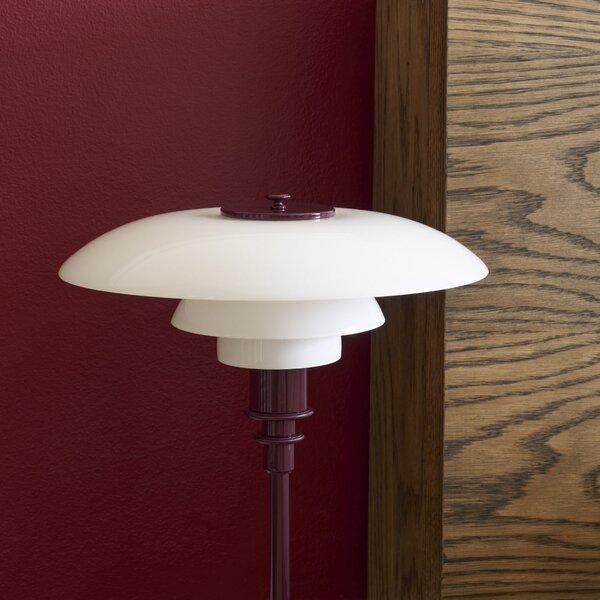 Stolná lampa PH 2/1 Glossy Burgundy