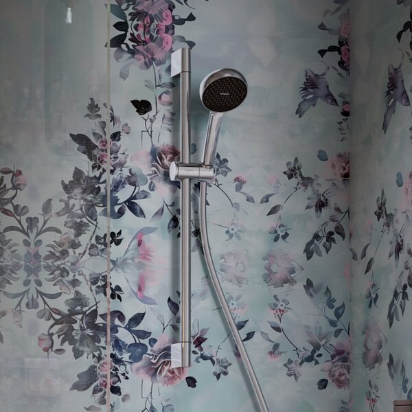 Hansgrohe Activera S - Sprchová súprava 95 1jet s tyčou 650 mm, EcoSmart, chróm 28041000