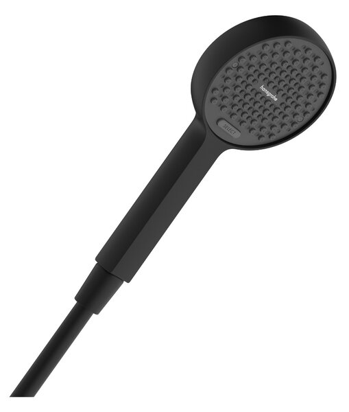 Hansgrohe Activera Select S - Ručná sprcha 95 2jet, EcoSmart, so zosilňovačom prúdu, čierna matná 28035670