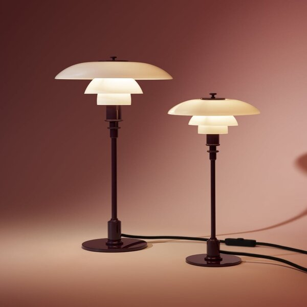 Stolní lampa PH 3/2 Glossy Burgundy