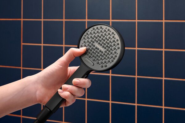Hansgrohe Activera Select S - Ručná sprcha 95 2jet, EcoSmart, so zosilňovačom prúdu, čierna matná 28035670