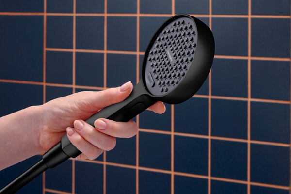 Hansgrohe Activera Select S - Ručná sprcha 95 2jet, EcoSmart, so zosilňovačom prúdu, čierna matná 28035670