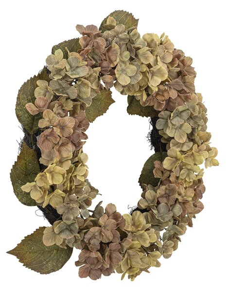 Dekoratívny veniec Hydrangea Flowers Ø 61 cm