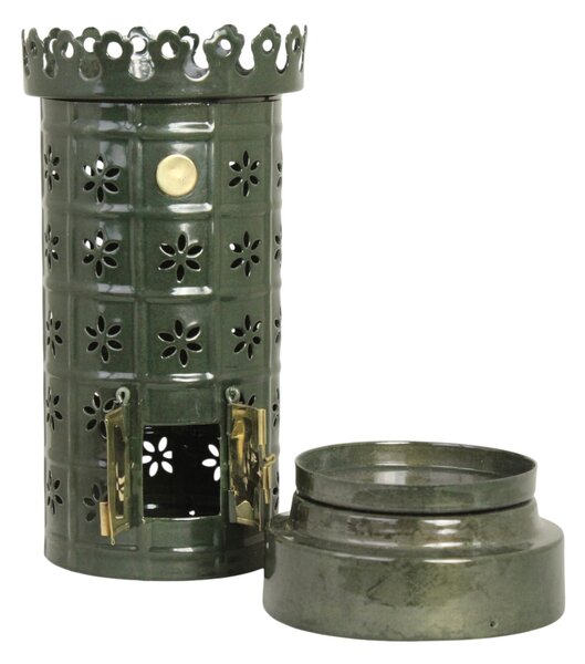 Kovový svietnik Tiled Stove Green