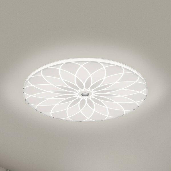 BANKAMP Mandala stropné LED svietidlo Kvet, Ø 52cm