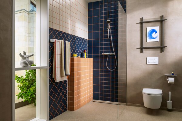 Hansgrohe Activera Select S - Sprchová súprava 95 2jet s tyčou 650 mm s termostatom Ecostat Fine, EcoSmart, chróm 28876000