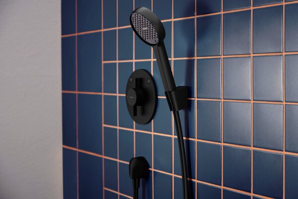 Hansgrohe Activera Select S - Sprchový set 95 2jet, EcoSmart, čierna matná 28054670