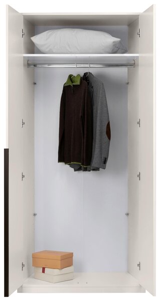 SKRIŇA S OTOČNÝMI DVERAMI, kašmírová, 93/211/53 cm P & B - Skrine, Online Only