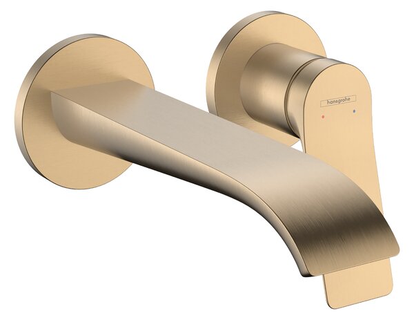 Hansgrohe Vivenis - Páková umývadlová batéria pod omietku, výtok 192 mm, kartáčovaný bronz 75050140