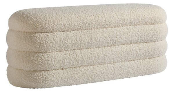 DLHÁ TABURETKA, textil, kompozitné drevo, 130/50/46.5 cm MID.YOU - Online Only drobný nábytok, Online Only