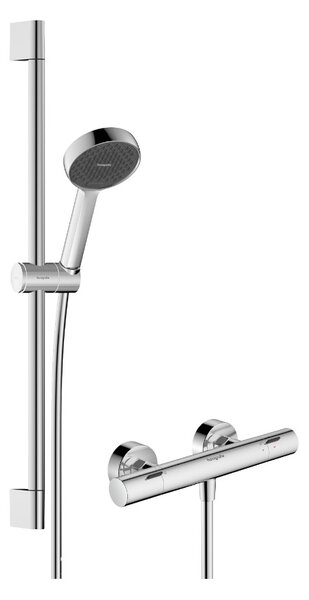 Hansgrohe Activera Select S - Sprchová súprava 95 2jet s tyčou 650 mm s termostatom Ecostat Fine, EcoSmart, chróm 28876000