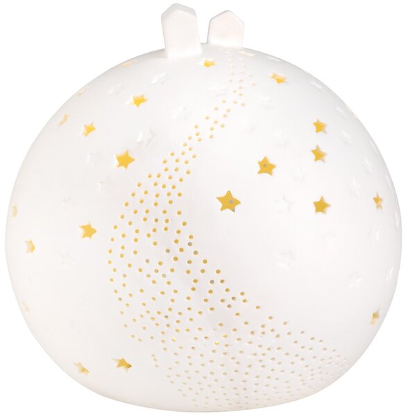 Porcelánový LED svícen Ball