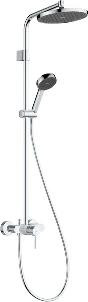 Hansgrohe Activera S - Sprchový systém Showerpipe 240 1jet so sprchovou tyčou Varia s pákovou batériou, EcoSmart, chróm 28875000