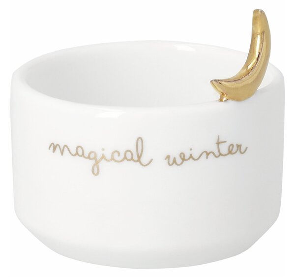 Porcelánový svícen na čajovou svíčku Magical