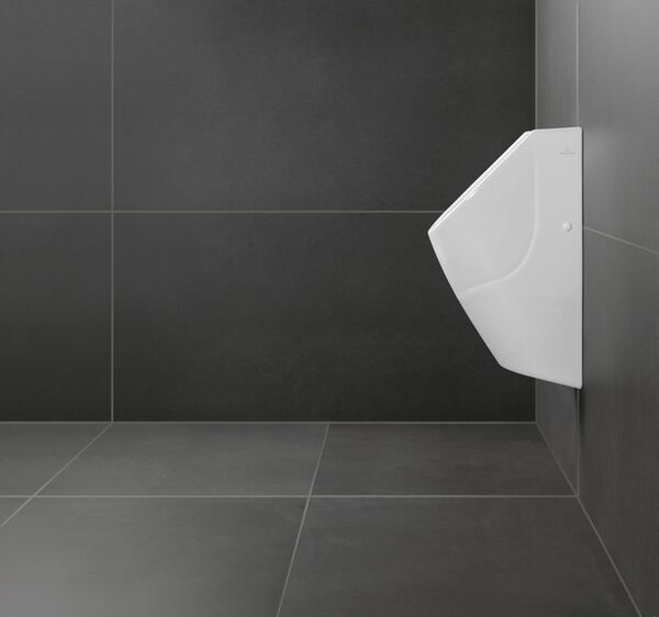 Villeroy & Boch O.novo - Odsávací pisoár bez poklopu, Rimless, alpská biela 75240001