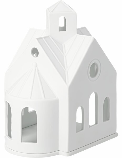 Porcelánový svícen domeček Mountain Chapel